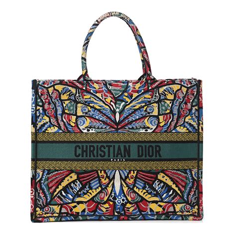 dior book tote embroidered canvas|dior book tote personalized.